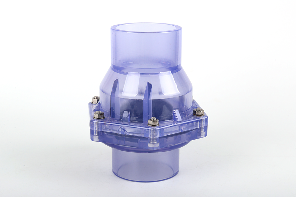 田林透明翻板式止回阀